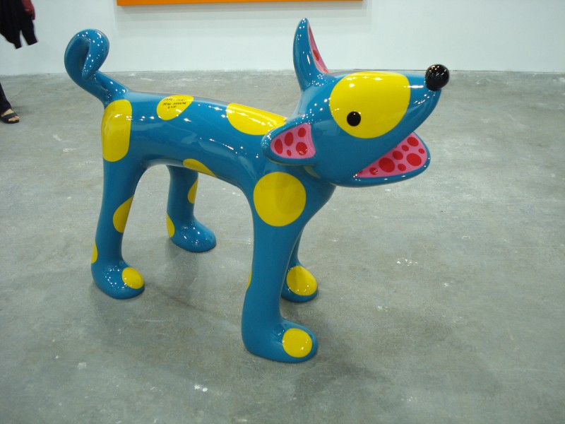 A artista plástica japonesa Yayoi Kusama sempre encanta com suas obras.