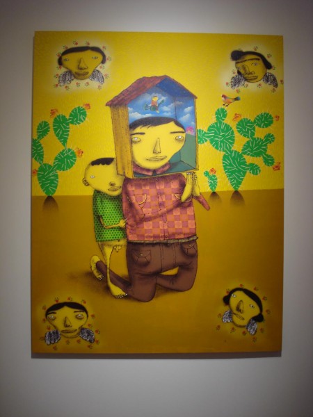 O trabalho do OSGEMEOS também pode ser visto e comprado na ArtRio 2016.